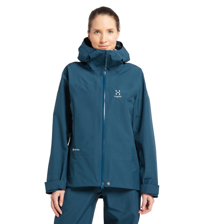 Spire Alpine GTX Jacket Women Dark Ocean Spire Alpine GTX Jacket Women Dark Ocean