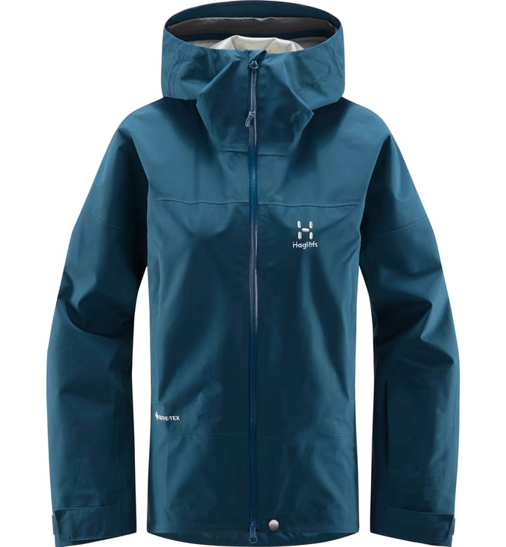 Spire Alpine GTX Jacket Women Dark Ocean