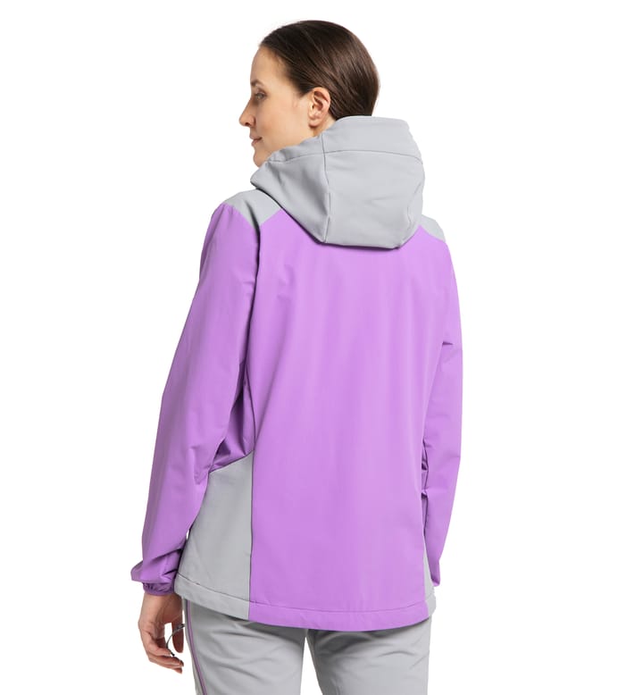 Discover Touring Jacket Women Purple Ice/Concrete