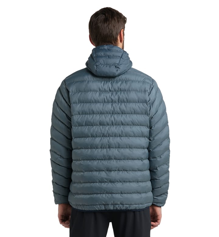 Särna Mimic Hood Men Steel Blue