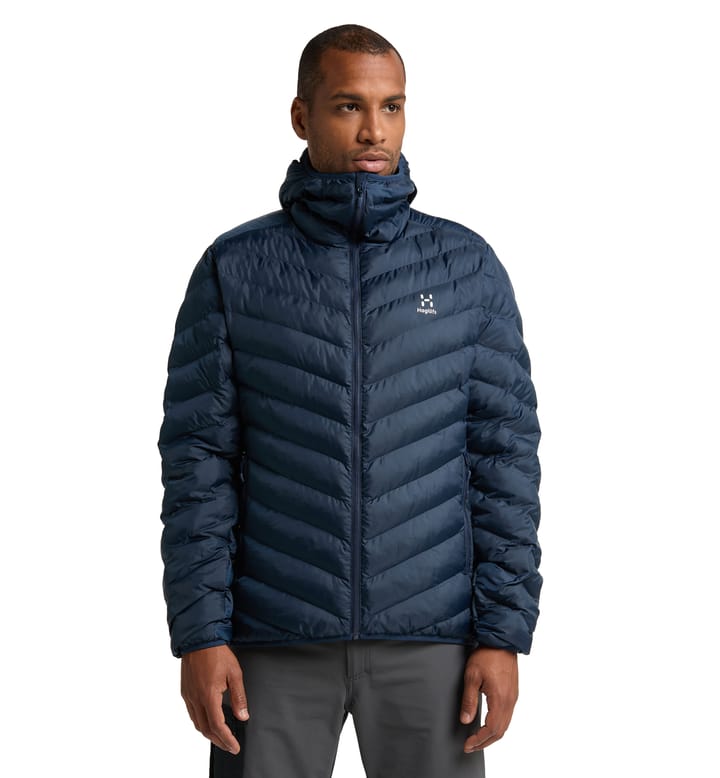 Särna Mimic Hood Men Tarn Blue