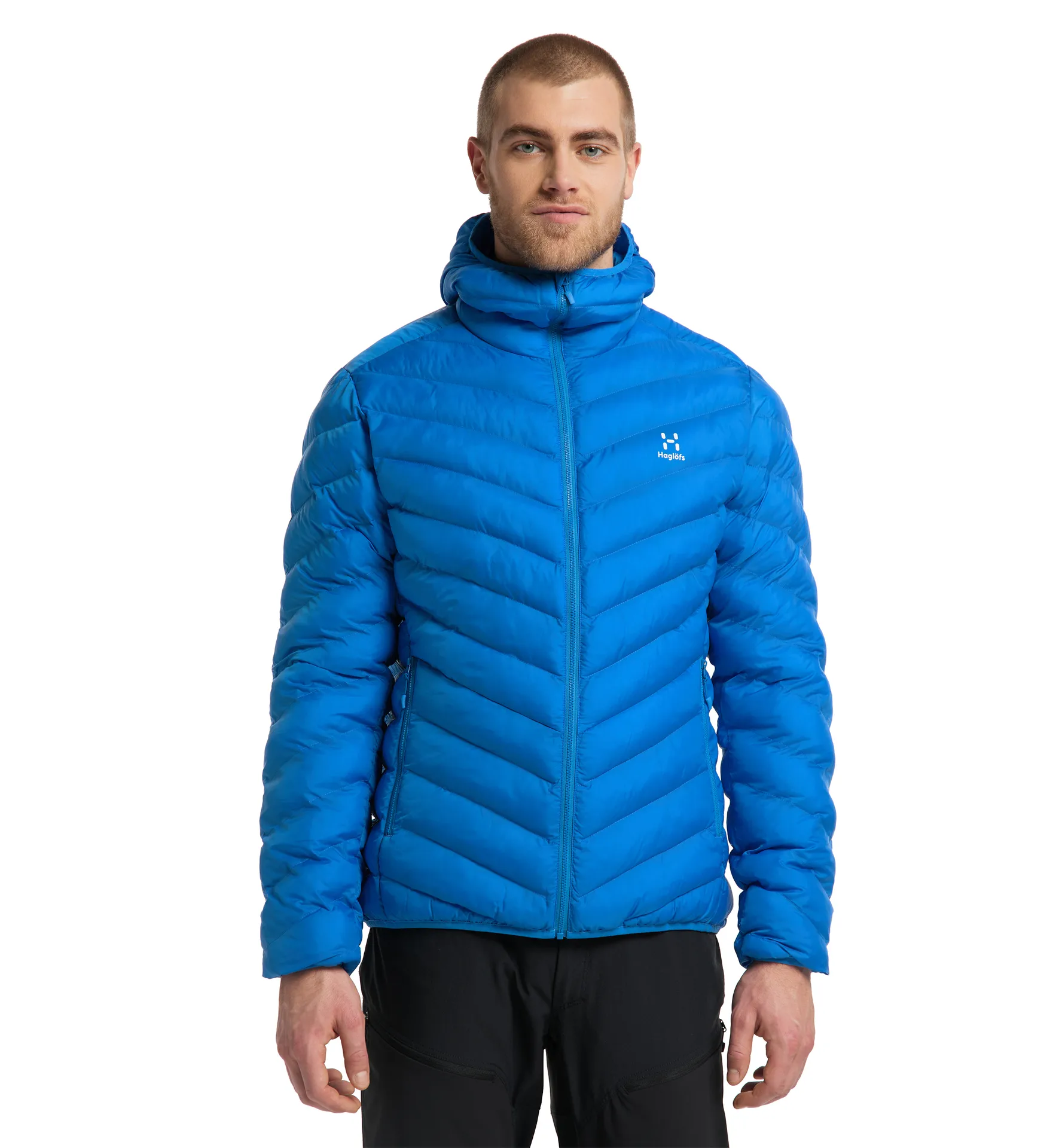 Särna Mimic Hood Men Nordic Blue