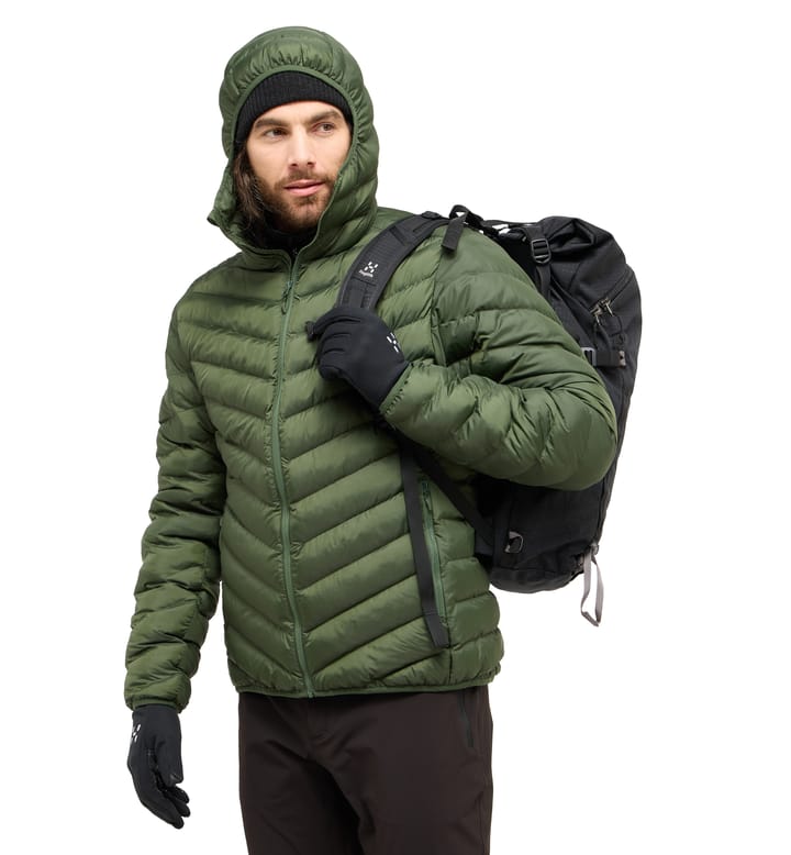 Särna Mimic Hood Men Seaweed Green Särna Mimic Hood Men Seaweed Green
