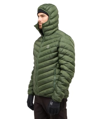 Särna Mimic Hood Men Seaweed Green