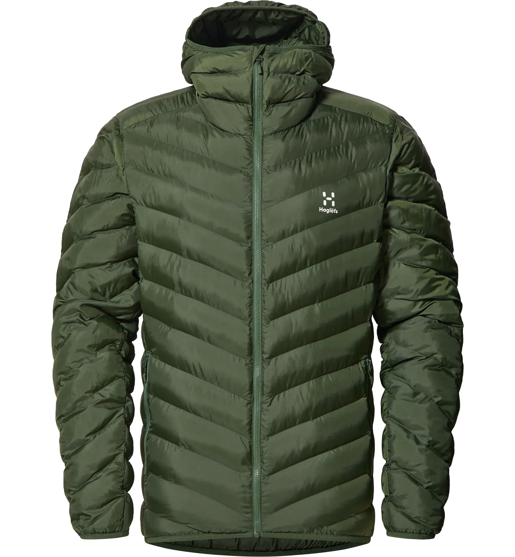 Särna Mimic Hood Men Seaweed Green
