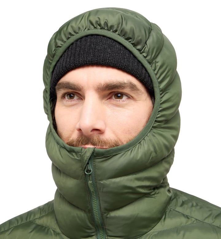 Särna Mimic Hood Men Seaweed Green