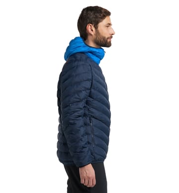 Särna Mimic Hood Men Tarn Blue/Nordic Blue