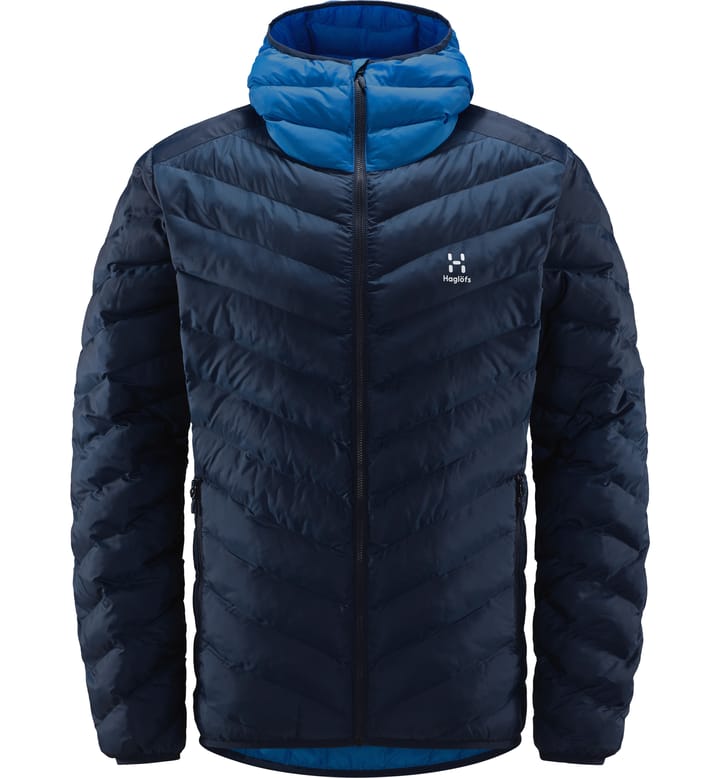 Särna Mimic Hood Men Tarn Blue/Nordic Blue