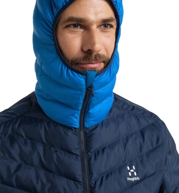 Särna Mimic Hood Men Tarn Blue/Nordic Blue