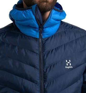 Särna Mimic Hood Men Tarn Blue/Nordic Blue