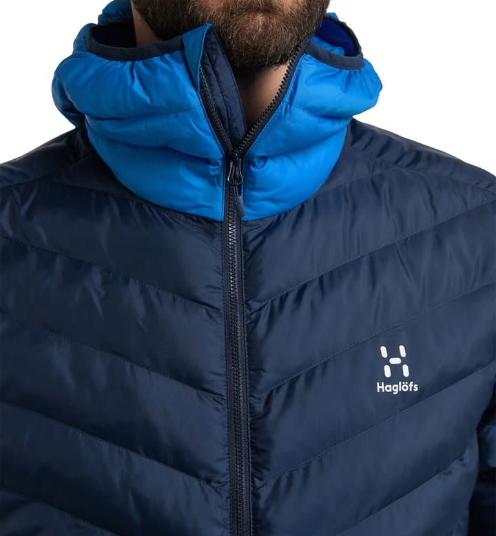 Särna Mimic Hood Men Tarn Blue/Nordic Blue Särna Mimic Hood Men Tarn Blue/Nordic Blue