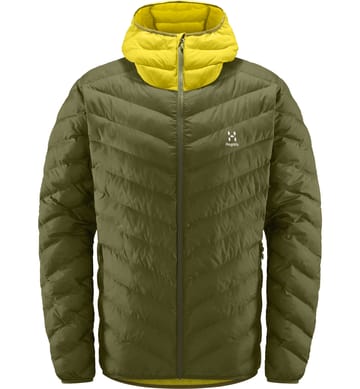 Särna Mimic Hood Men Olive Green/Aurora