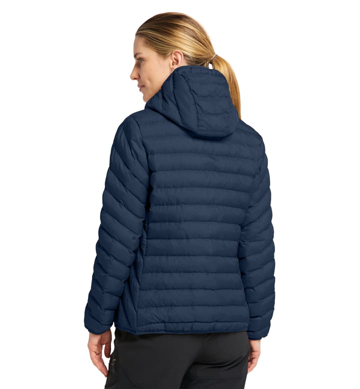 Särna Mimic Hood Women Tarn Blue