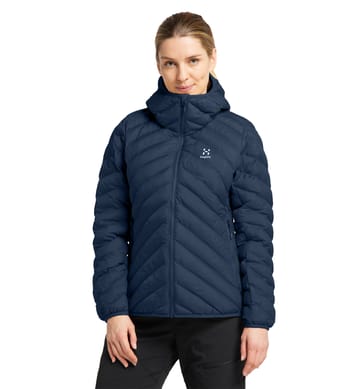 Särna Mimic Hood Women Tarn Blue