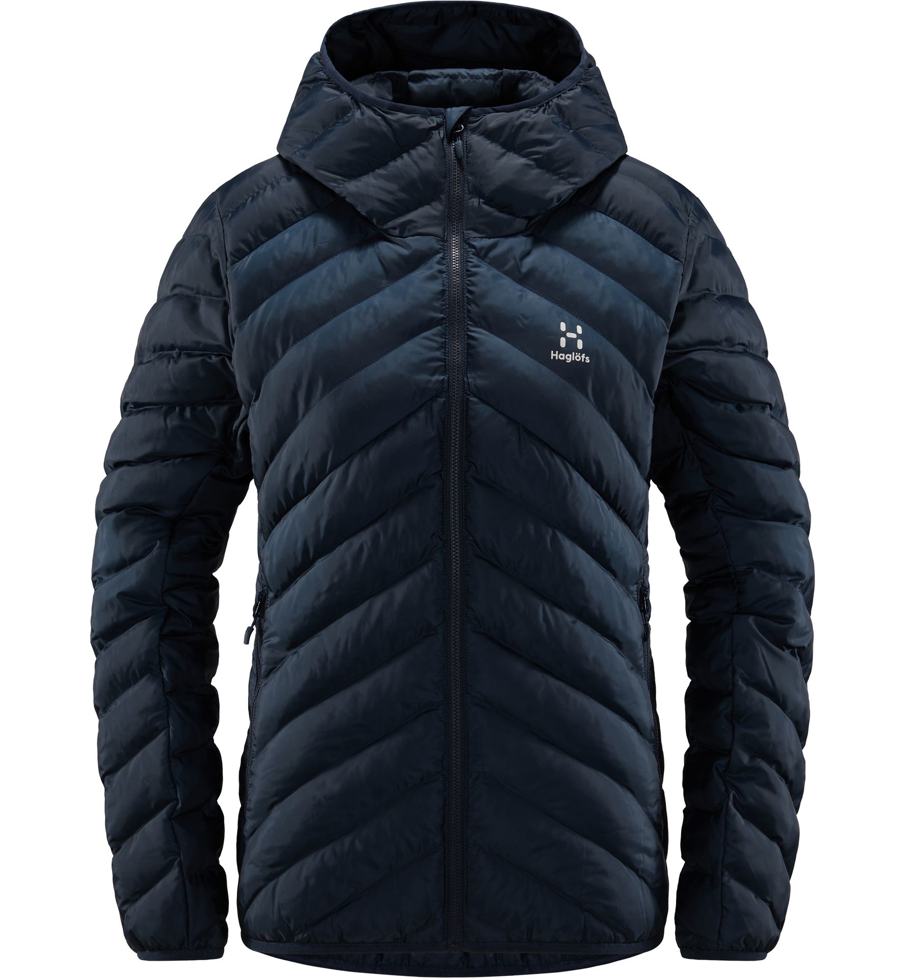 Särna Mimic Hood Women Tarn Blue