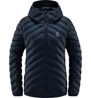 Särna Mimic Hood Women Tarn Blue