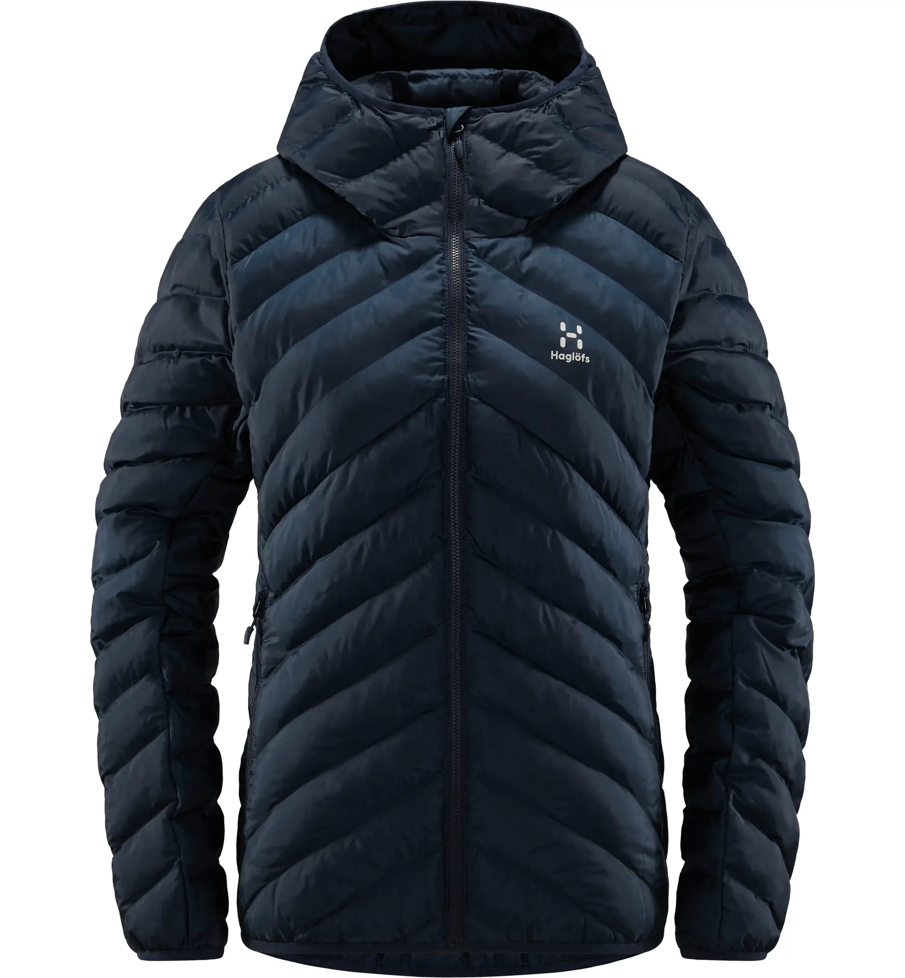 Särna Mimic Hood Women Tarn Blue