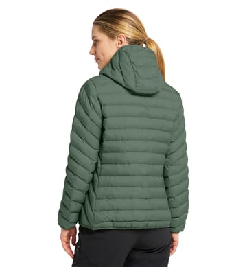 Särna Mimic Hood Women Fjell Green