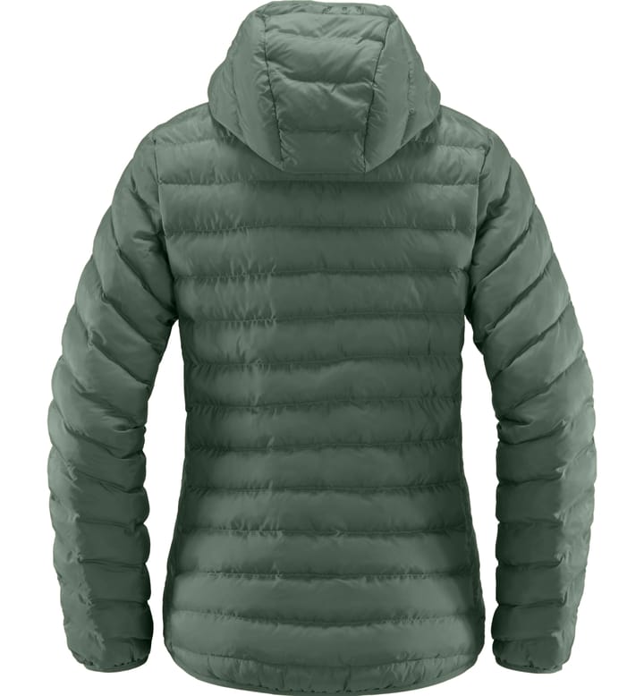 Särna Mimic Hood Women Fjell Green