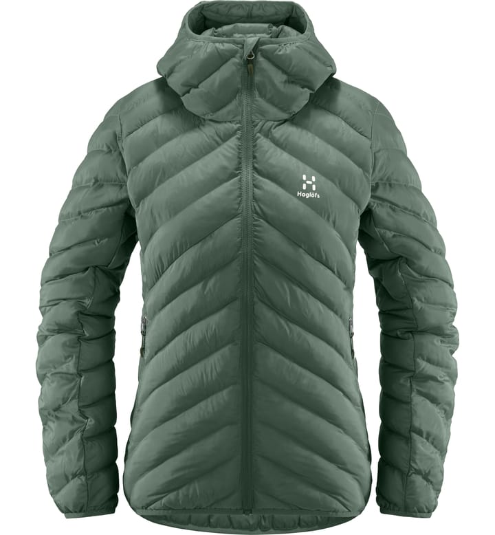 Särna Mimic Hood Women Fjell Green