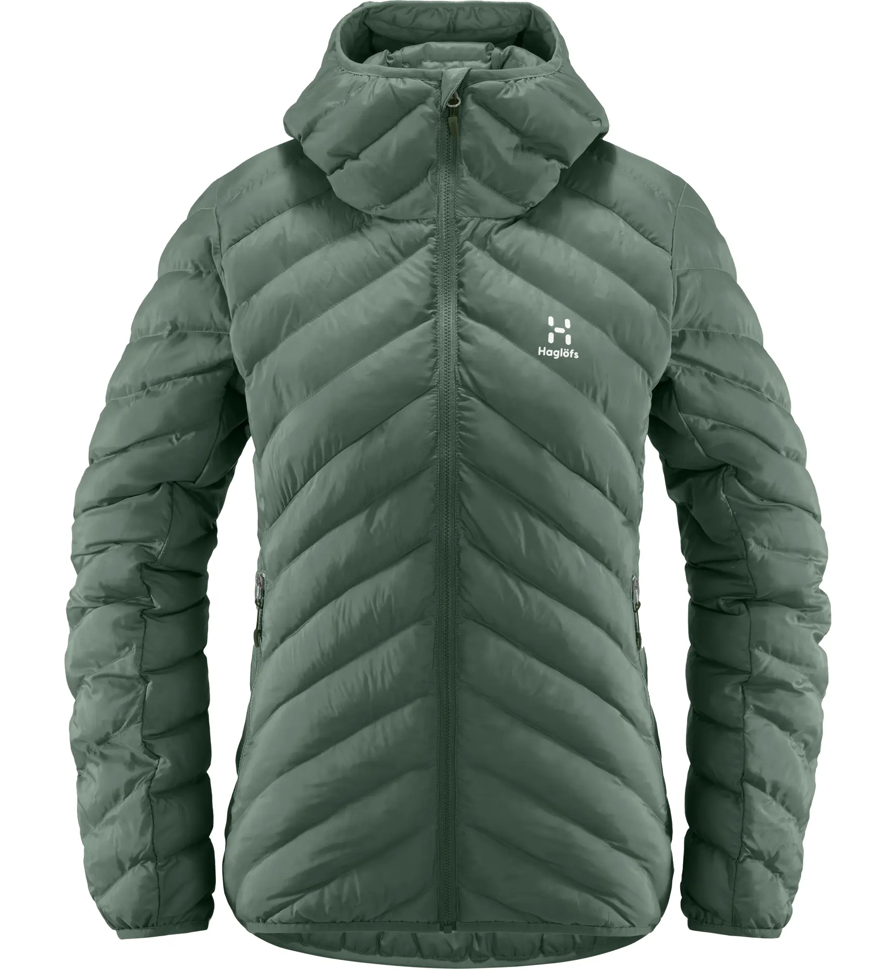 Särna Mimic Hood Women Fjell Green