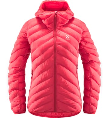 Särna Mimic Hood Women Scarlet Red