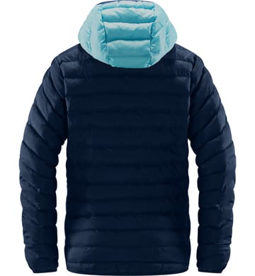 Särna Mimic Hood Women Tarn Blue/Frost Blue