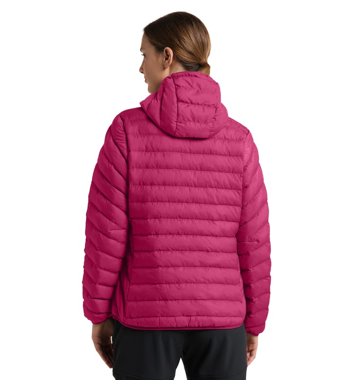 Särna Mimic Hood Women Deep Pink
