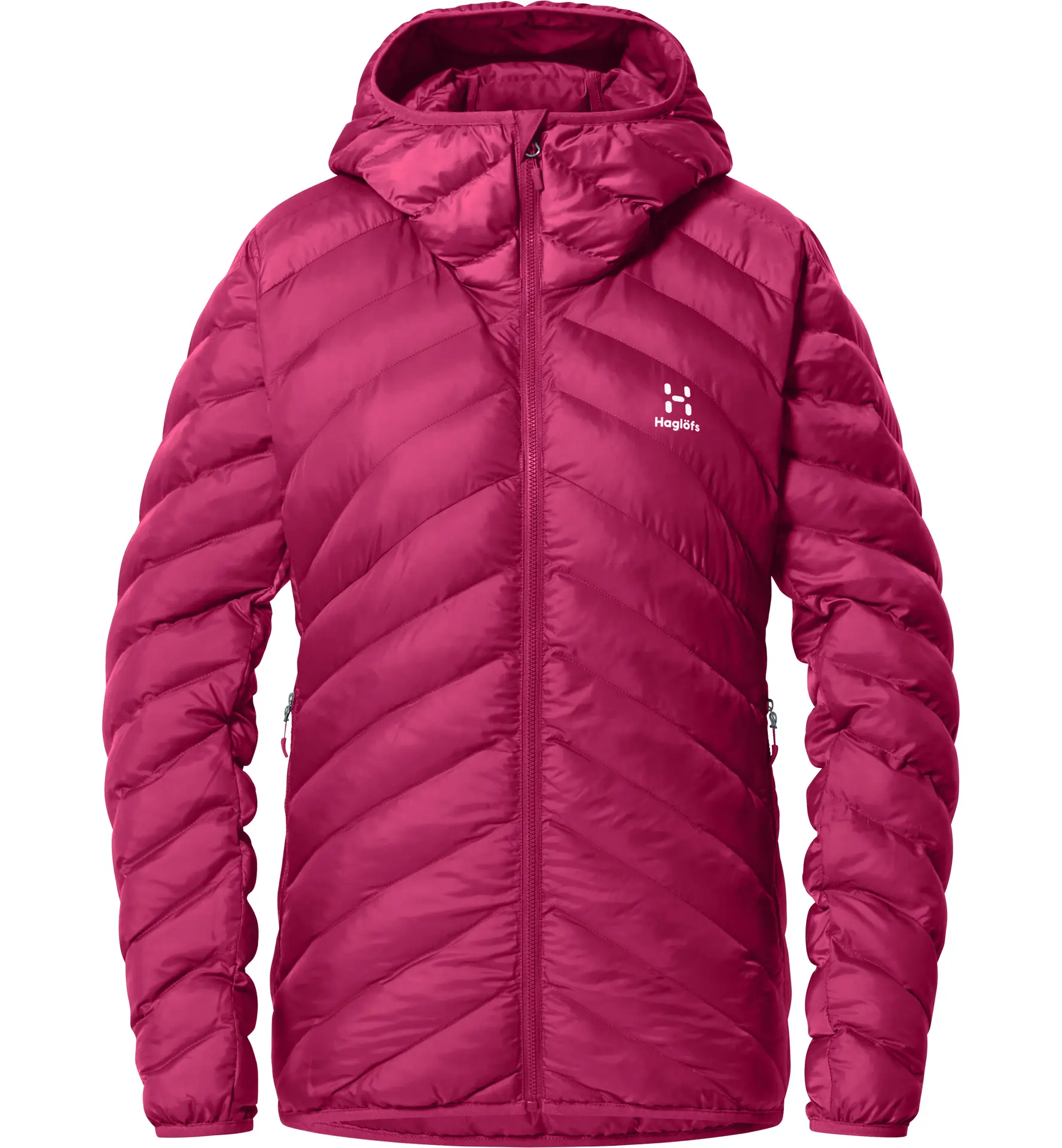 Särna Mimic Hood Women Deep Pink