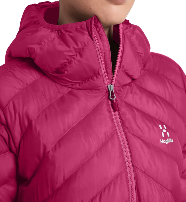 Särna Mimic Hood Women Deep Pink