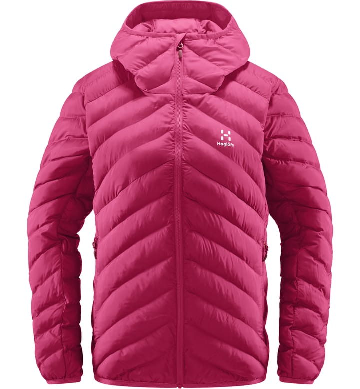 Särna Mimic Hood Women Deep Pink/Ultra Pink