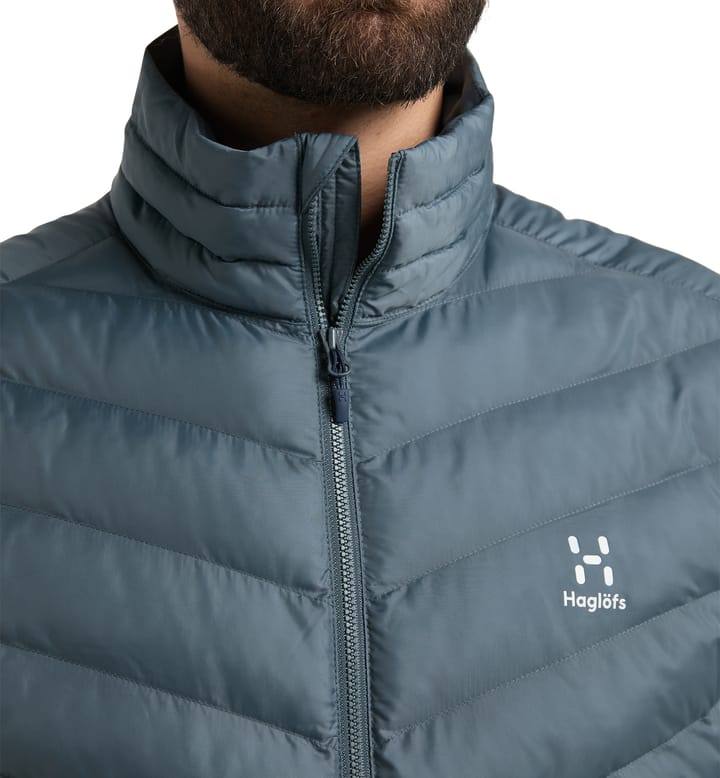 Särna Mimic Jacket Men Steel Blue Särna Mimic Jacket Men Steel Blue