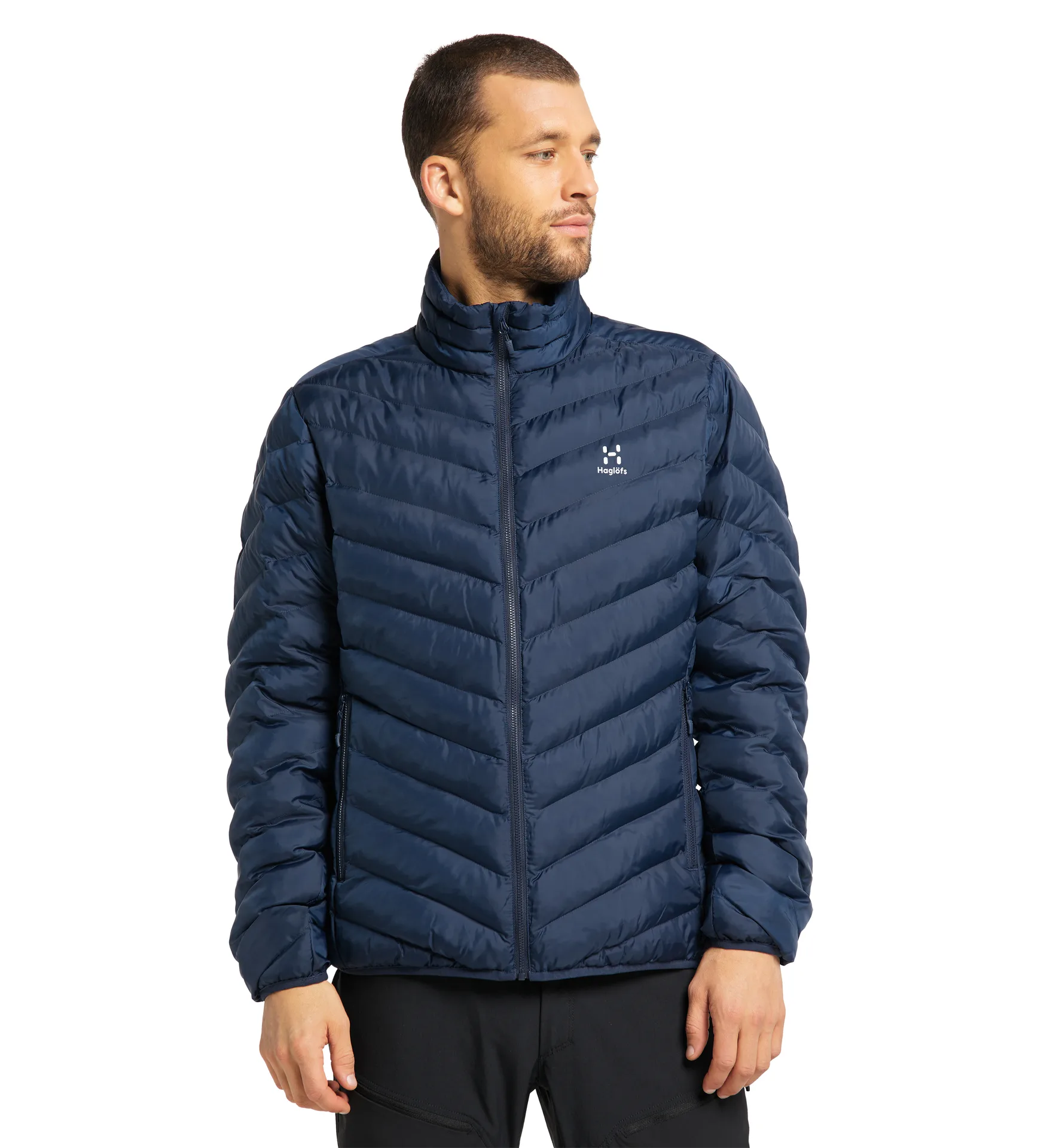 Särna Mimic Jacket Men Tarn Blue
