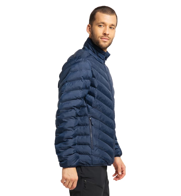 Särna Mimic Jacket Men Tarn Blue