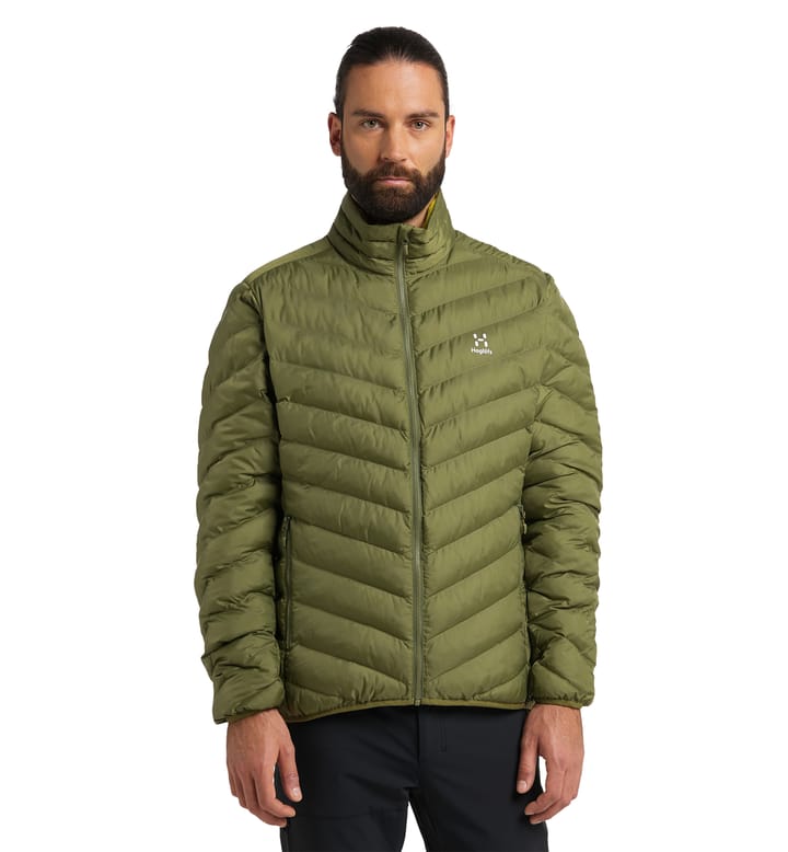 Särna Mimic Jacket Men Olive Green