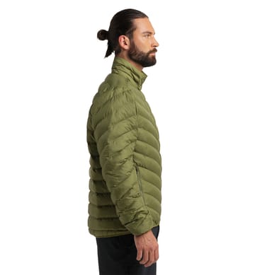 Särna Mimic Jacket Men Olive Green