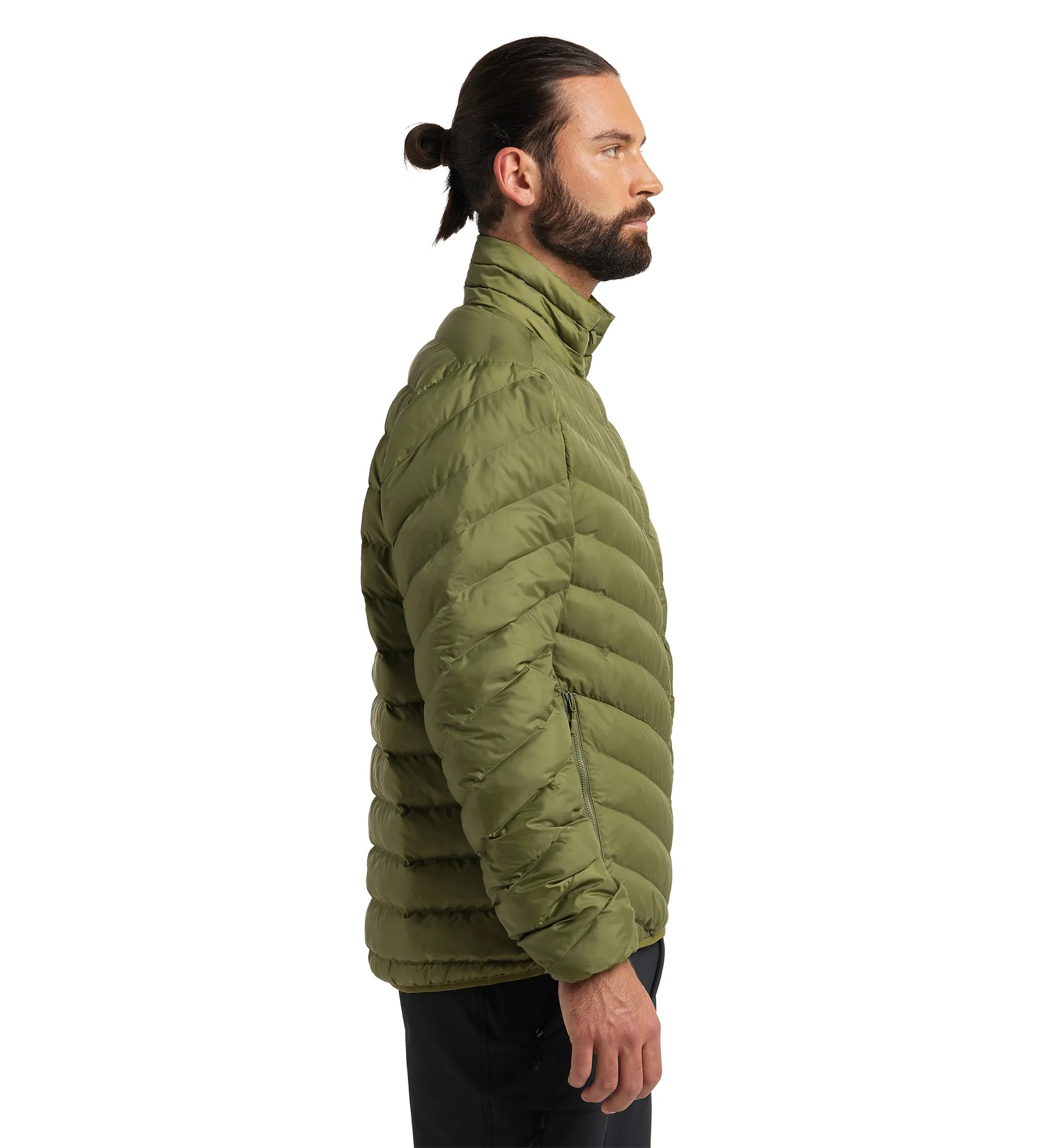 Särna Mimic Jacket Men Olive Green