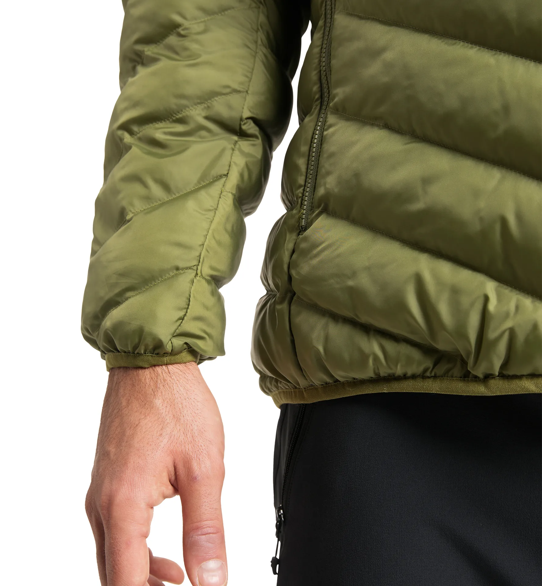 Särna Mimic Jacket Men Olive Green