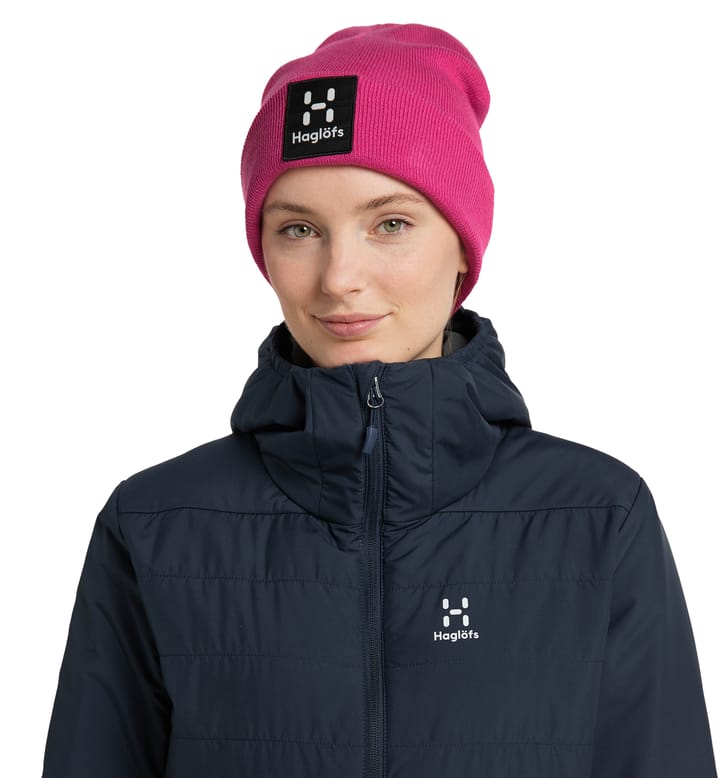 Maze Beanie Ultra Pink