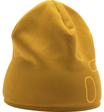 Fanatic Print Beanie Autumn Leaves/Pumpkin Yellow