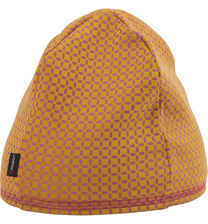 Fanatic Print Beanie Autumn Leaves/Deep Pink