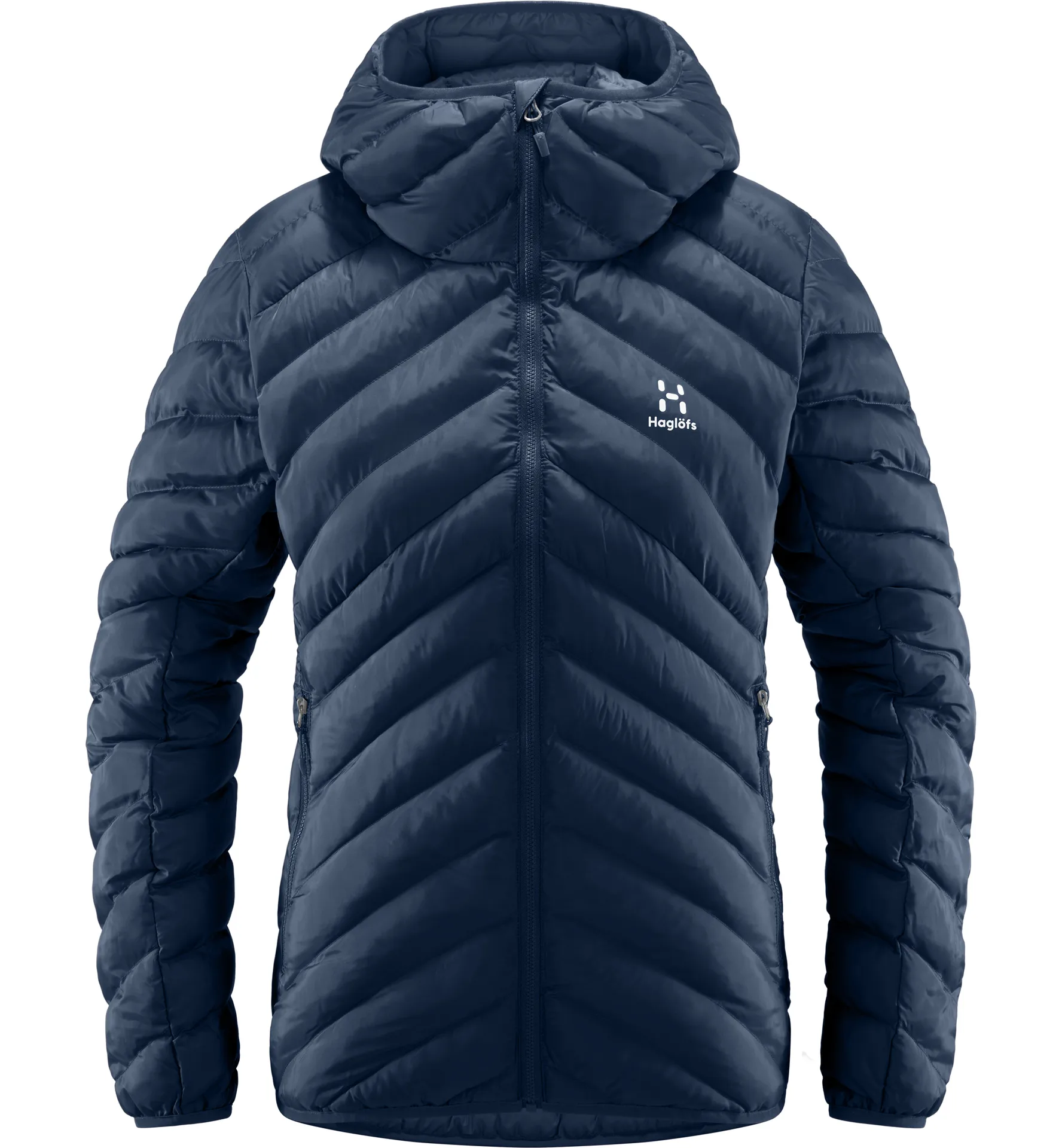 Base Mimic Hood Women Tarn Blue