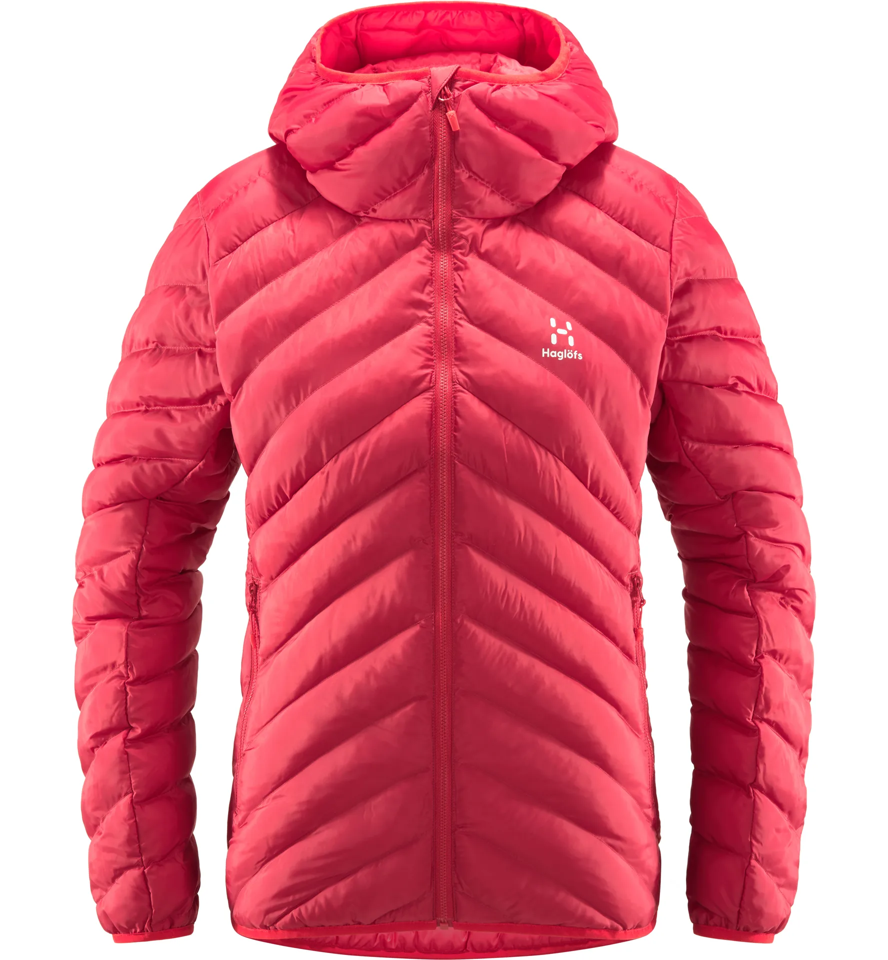 Base Mimic Hood Women Dala Red/Scarlet Red