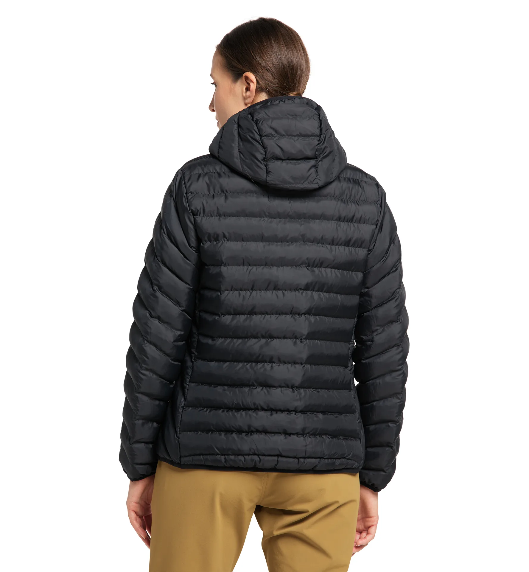 Base Mimic Hood Women True Black/Cinnamon Brown