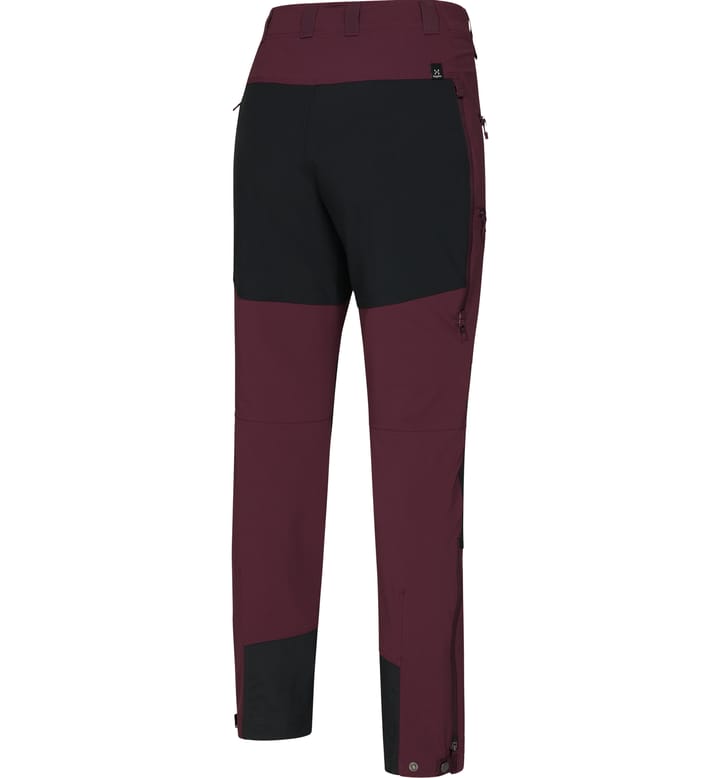 Rugged Standard Pant Women Aubergine/True Black