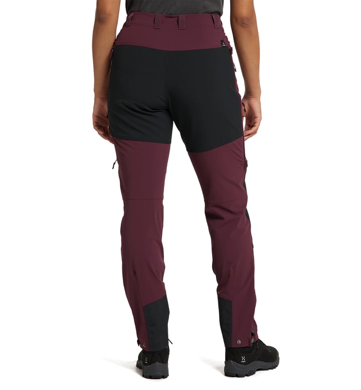 Rugged Standard Pant Women Aubergine/True Black