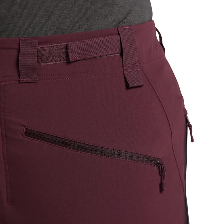 Rugged Standard Pant Women Aubergine/True Black