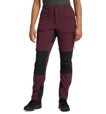 Rugged Standard Pant Women Aubergine/True Black