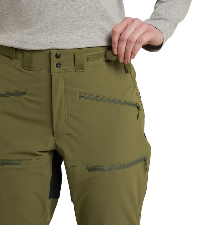 Rugged Standard Pant Women Olive Green/True Black