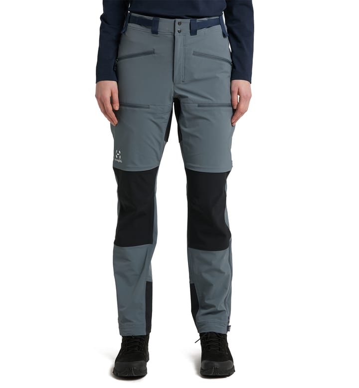 Rugged Standard Pant Women Steel Blue/True Black